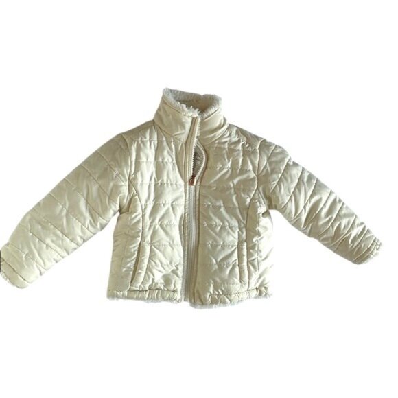 Me Jane Mini Toddler Girls Fleece Lined Puffer Jacket 24m Outdoor Winter - Picture 1 of 6